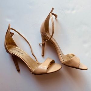 🔴Guess nude sandal heels